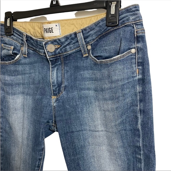 Paige Cropped Jeans Size 28 6 - Picture 2 of 6